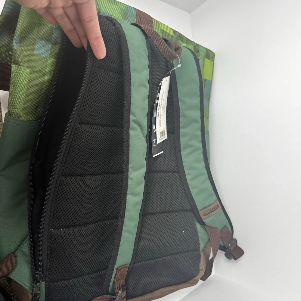 Minecraft Premium Explorer Rolltop Backpack New NWT